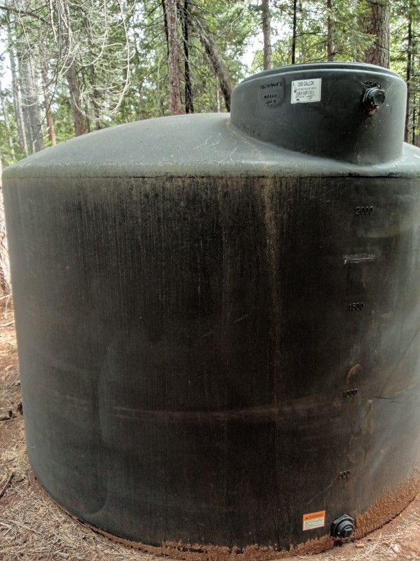 2500 Gallon Water Tank