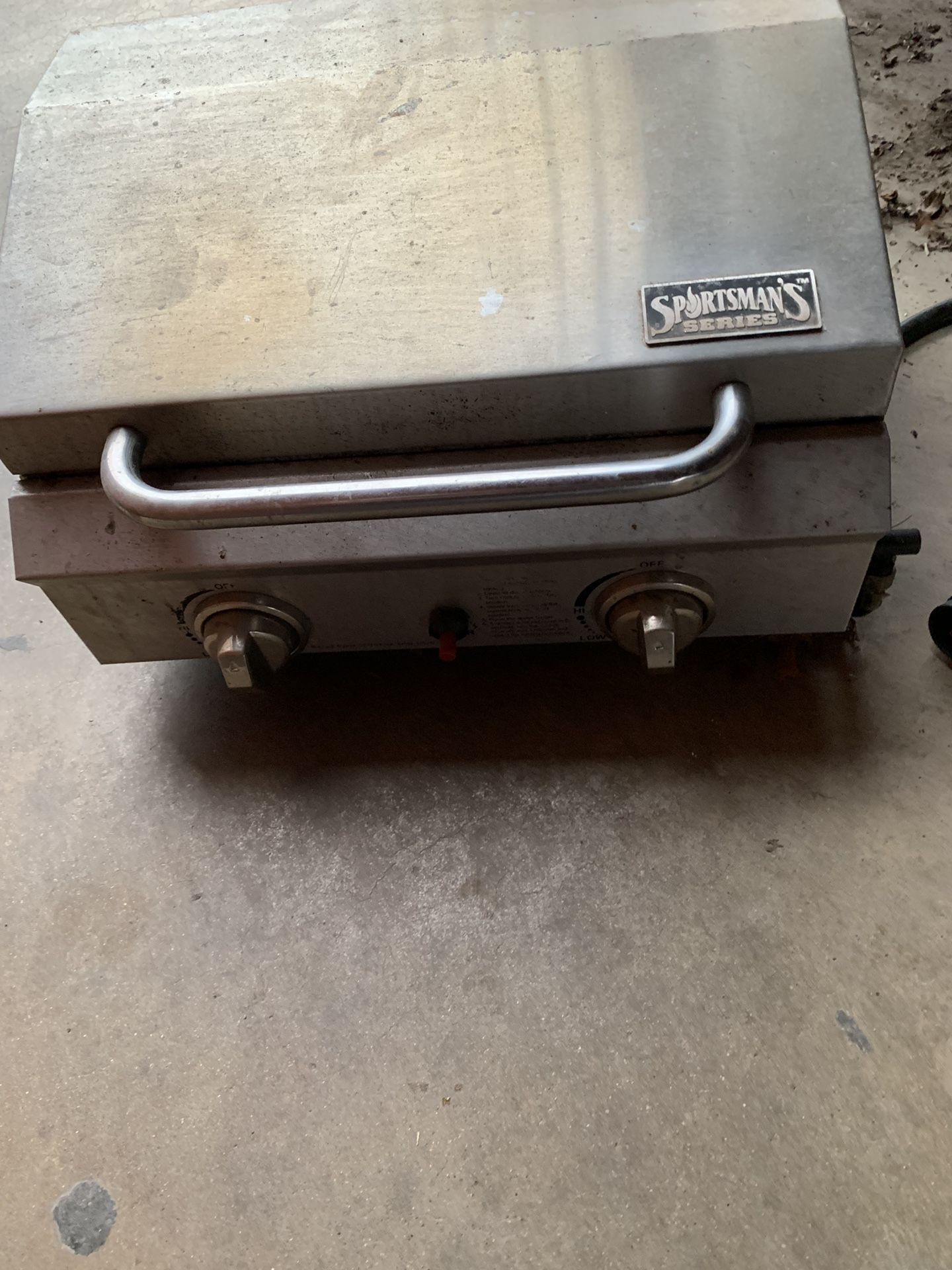 Outdoor portaable Stainless steel 2 Burners Gas BBQ Grill