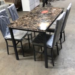 Five Piece BlackDinette