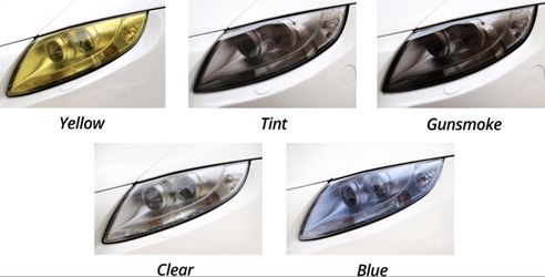 Car Headlight tint for any car vehicle