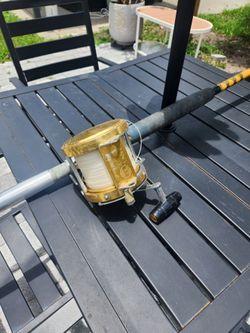 Vintage Penn International 80W Big Game Reel & Offshore Trolling Rod Combo