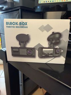 1080P HD Car Dash Cam - Black Box Traffic Recorder (3-Channel)