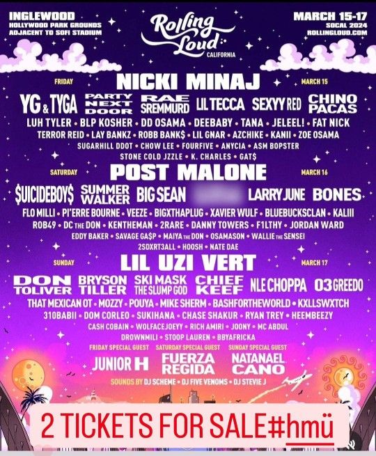 Rolling Loud Tickets