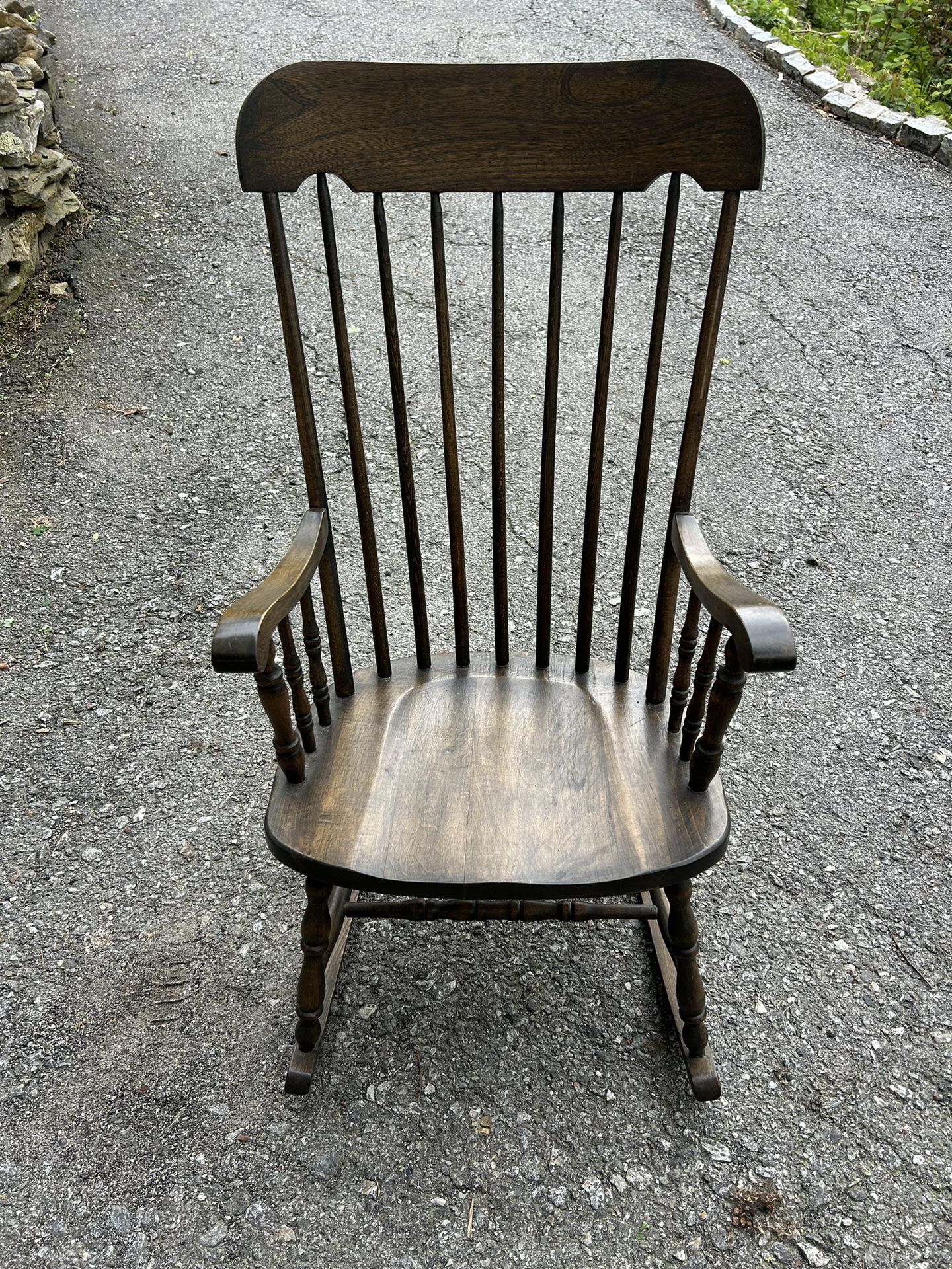 Brown Rocking Chair