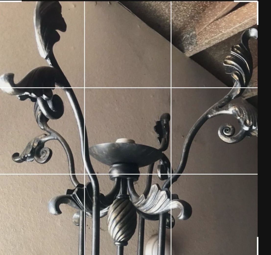 🍀GOOD CONDITION Antique Vintage Metal Floor Lamp SALE $280 O.B.O 🎈