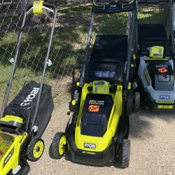 Ryobi Push Mower 20 Inch 40v 