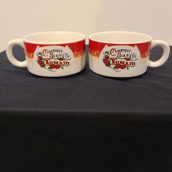 Vintage Campbell's Soup Collectable Mugs