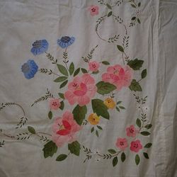 Beautiful vintage table cloth