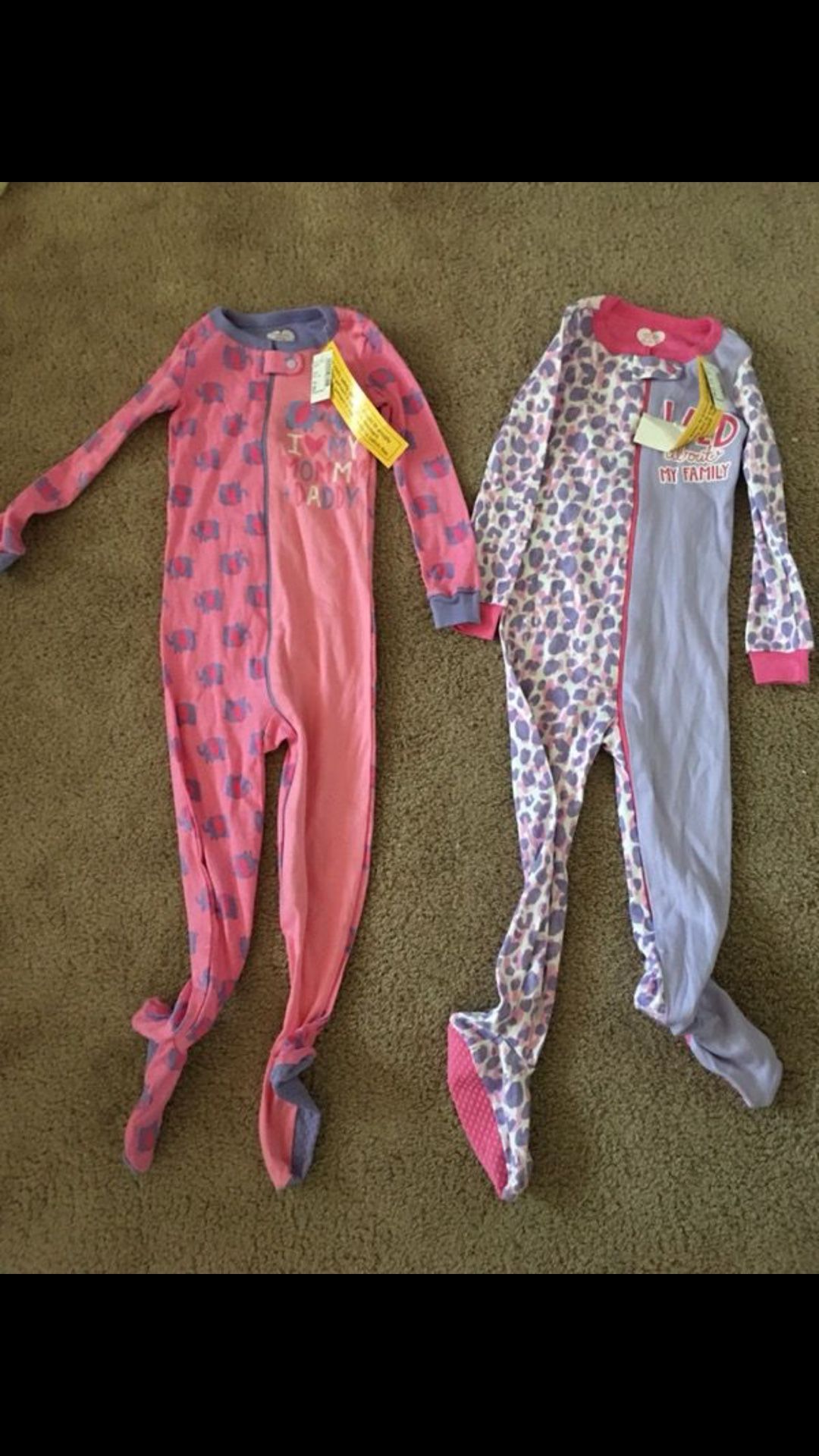 Girls sleepers size 3t