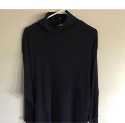 NWT Dress Barn Women's  14/ 16  Black Turtle Neck‎