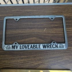 License Plate Frame