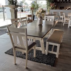 Table 4 Chairs And Bench