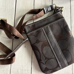 Brown Coach Handbag 