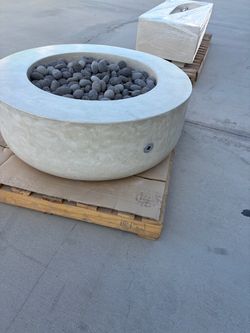 Top of the line concrete fire pits