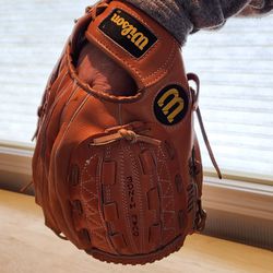 Wilson Men's Softball Glove, Left Handed 