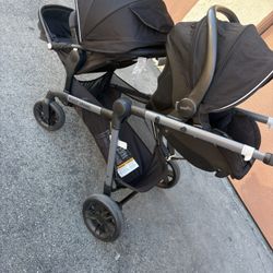 Even Flo Double stroller