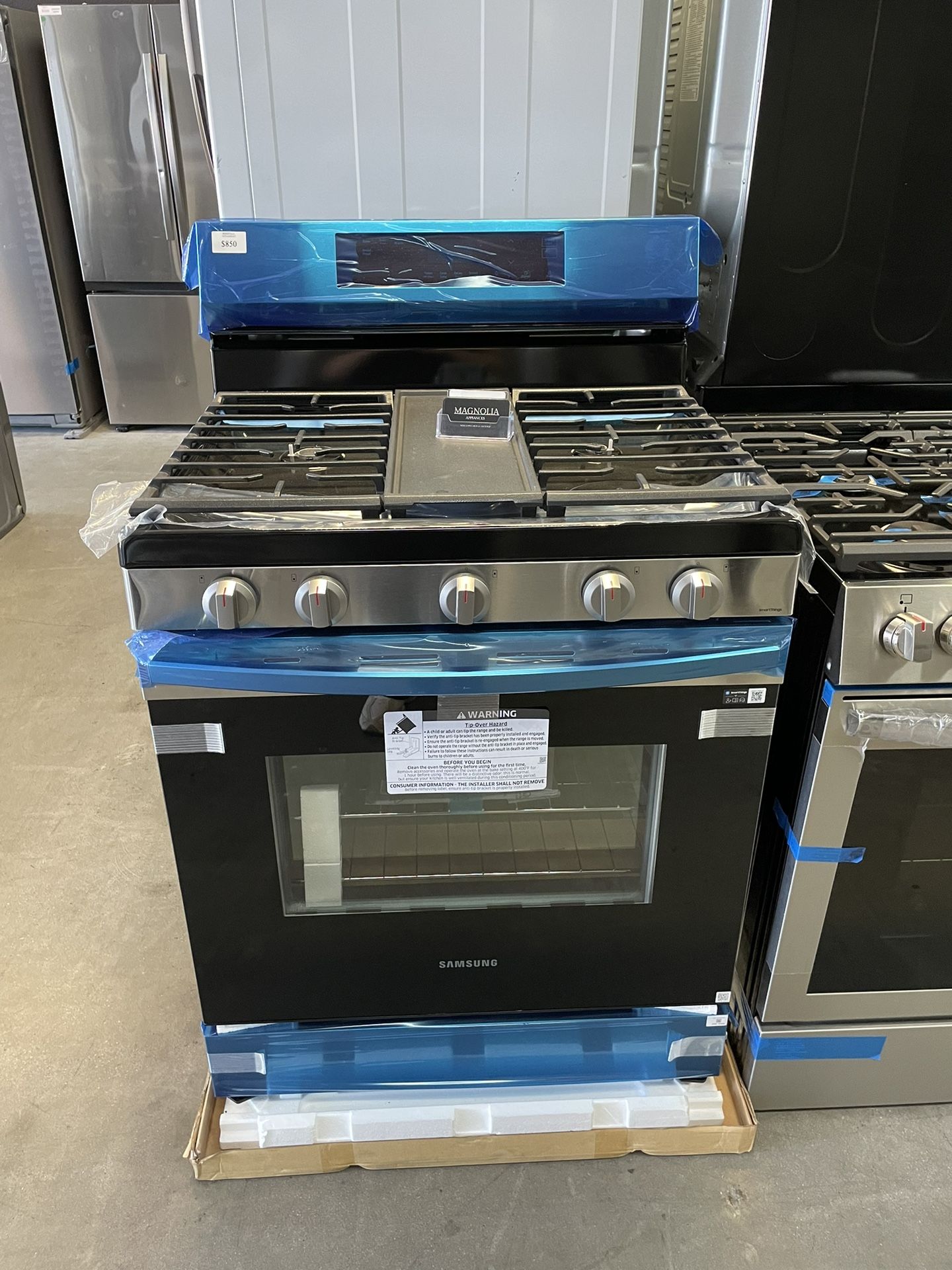 30” Samsung Freestanding Stove - Gas