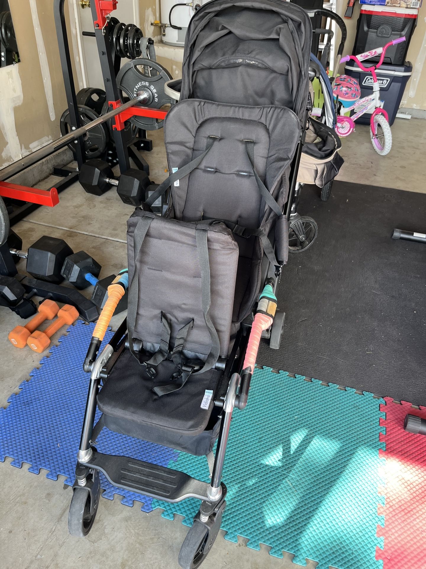 Limo by Vidiamo Single to Double Stroller