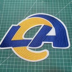 Iron On Rams Patch 11”x 8.5”