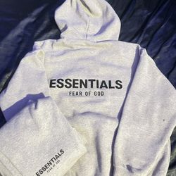 Dark Oatmeal Essentials Hoodie And Pants