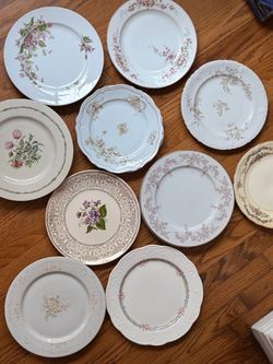 Wedding china plates for events