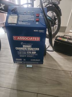 Associated smart charger/analyzer