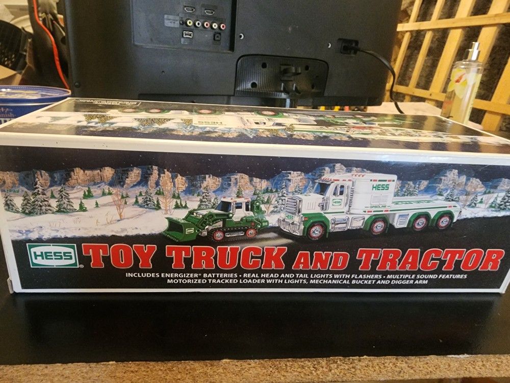 Hess Toy Truck And Tractor 2013