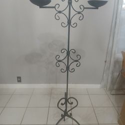 Iron Candle Holder  