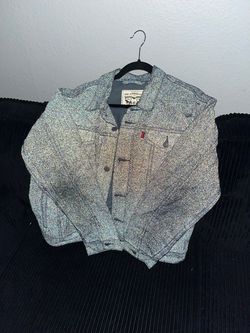 Levi's Iridescent Glitter Denim Jacket