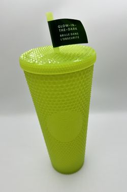 Starbucks Lemongrass Studded Tumbler - 24oz Venti - Glow in the Dark NEW 