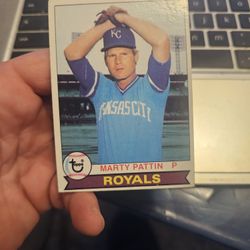 Marty Pattin Baseball Card