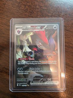 N's Zoroark Pokémon card