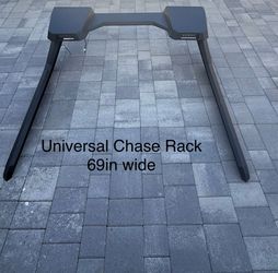 Chase rack for truck 69 inch wide black matte