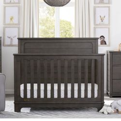4 In 1 Crib Dresser And Bookshelf Nursery Set 