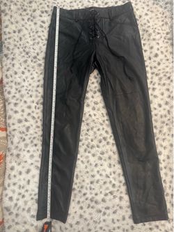 Black stretch pants size M