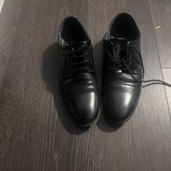Boys Black Dress Shoes 6