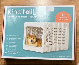 Kindtail dog crate / kennel Medium 25lbs