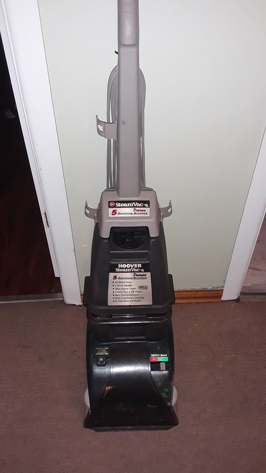 HOOVER STEAMVAC DELUXE 5 ROTATING BRUSHES for Sale in Chicago, IL OfferUp