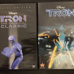 Disney’s TRON Double Feature (DVD) 2-Movies!