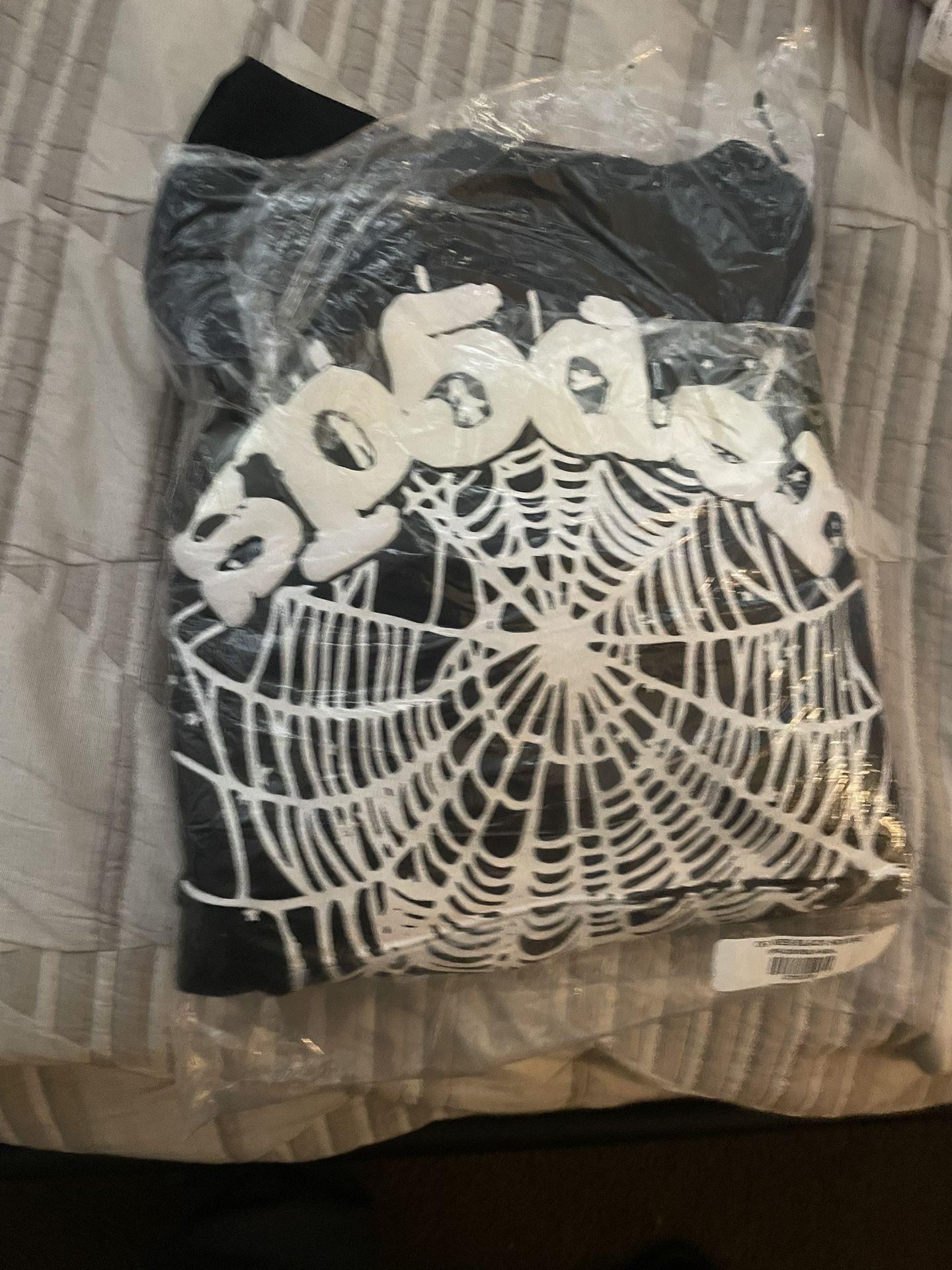 Spider Hoodie Size L Original Black