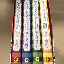 Diary Of A Wimpy Kid Hardcover Books 1-4 Box Set