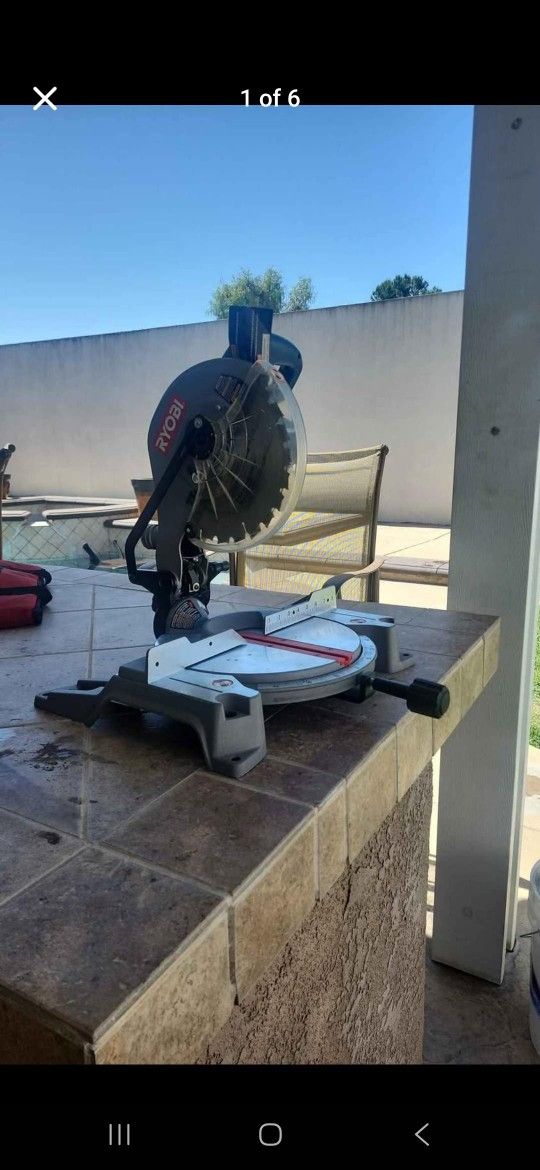 10 Inch Ryobi Miter Saw