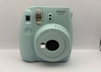 Fujifilm Instax Mini 9 Instant Film Camera Ice Blue