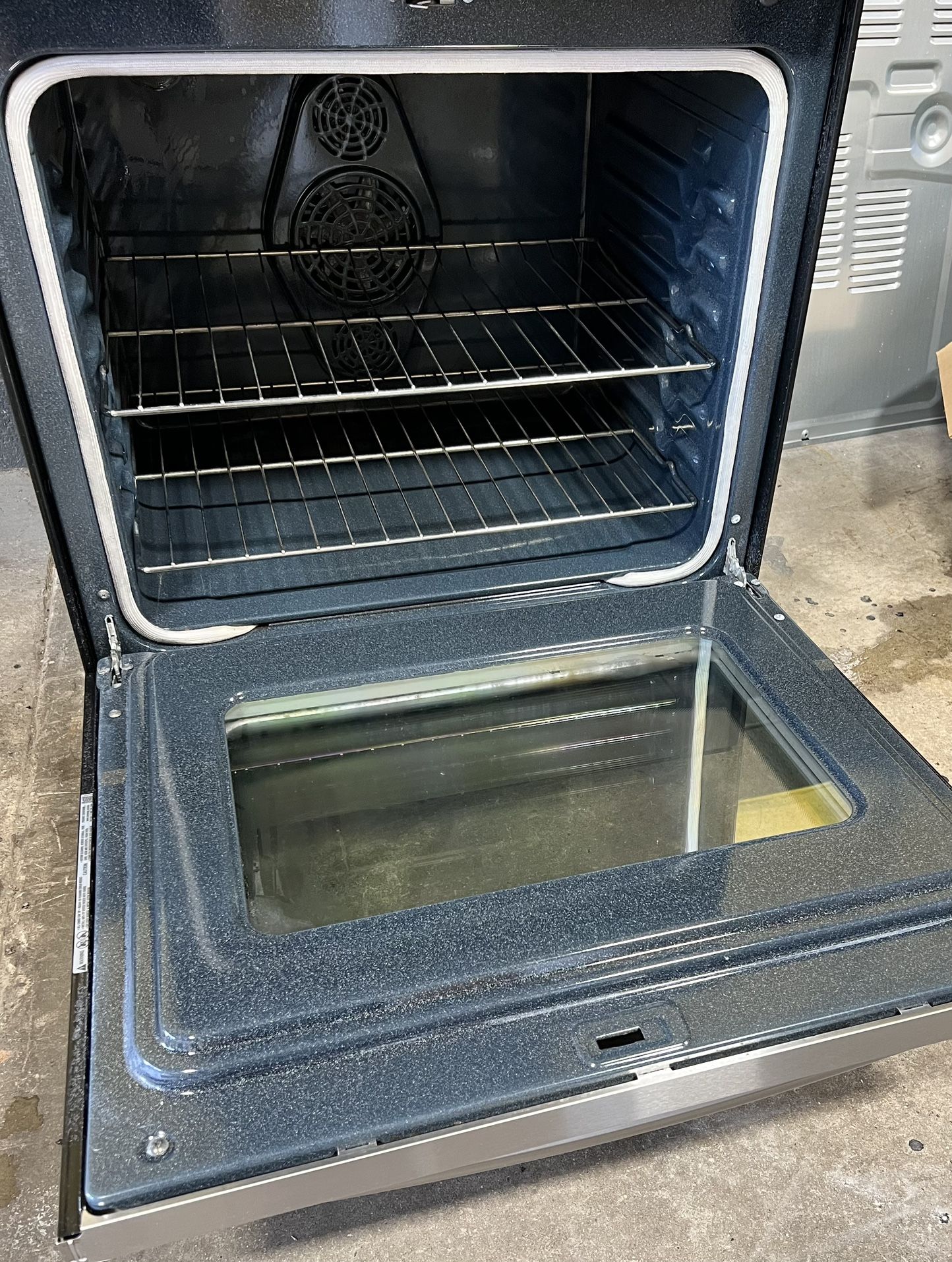 Samsung Stove W/5 Element+Warming Drawer+CONVECTION+SELF STEAM CLEAN