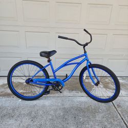 Blue Beach Cruiser