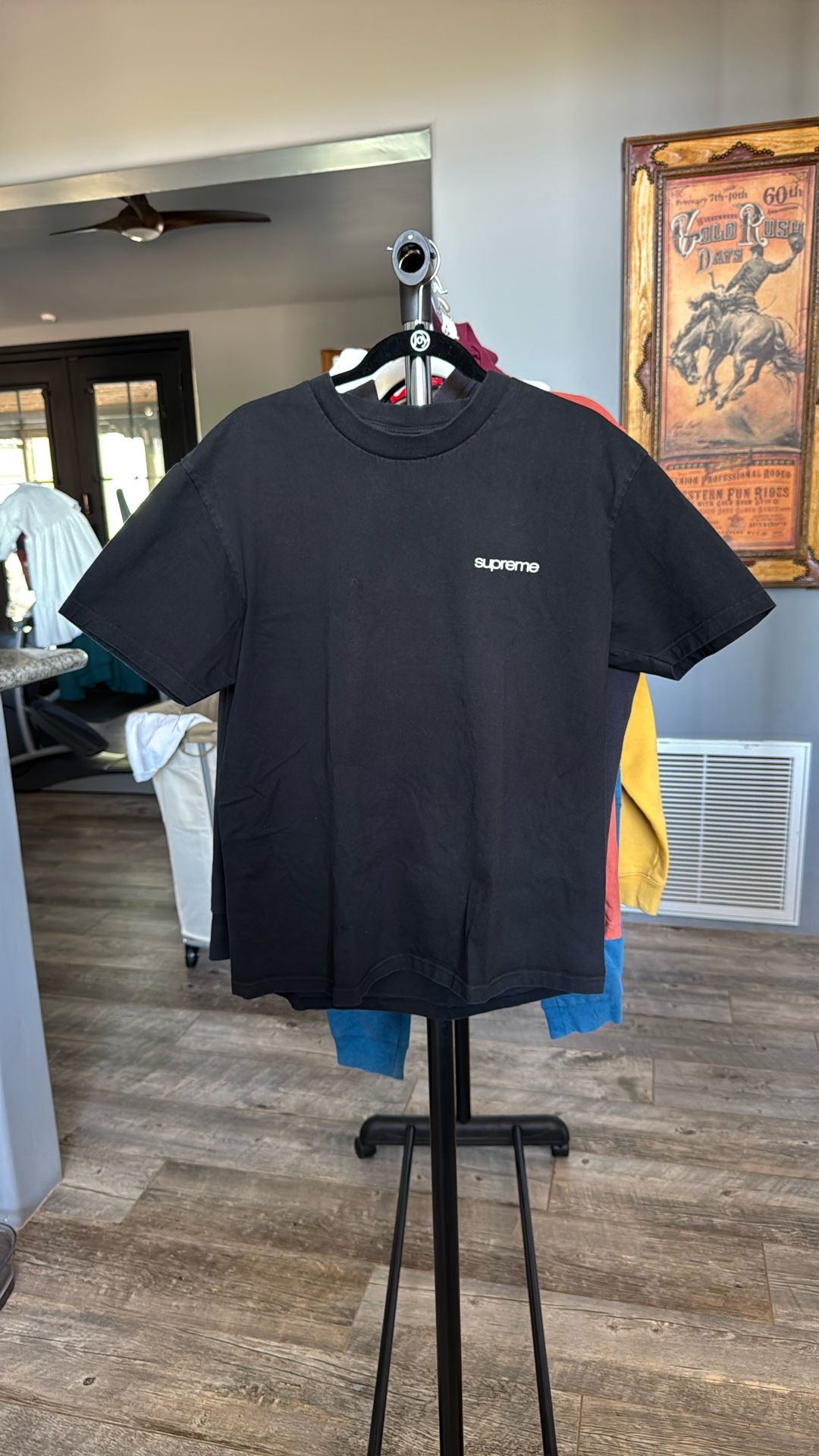 supreme back tshirt