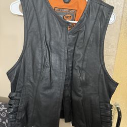 Leather Vest