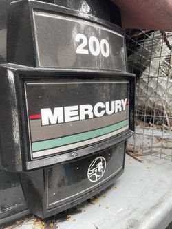 Mercury 200 Boat Engine Cover