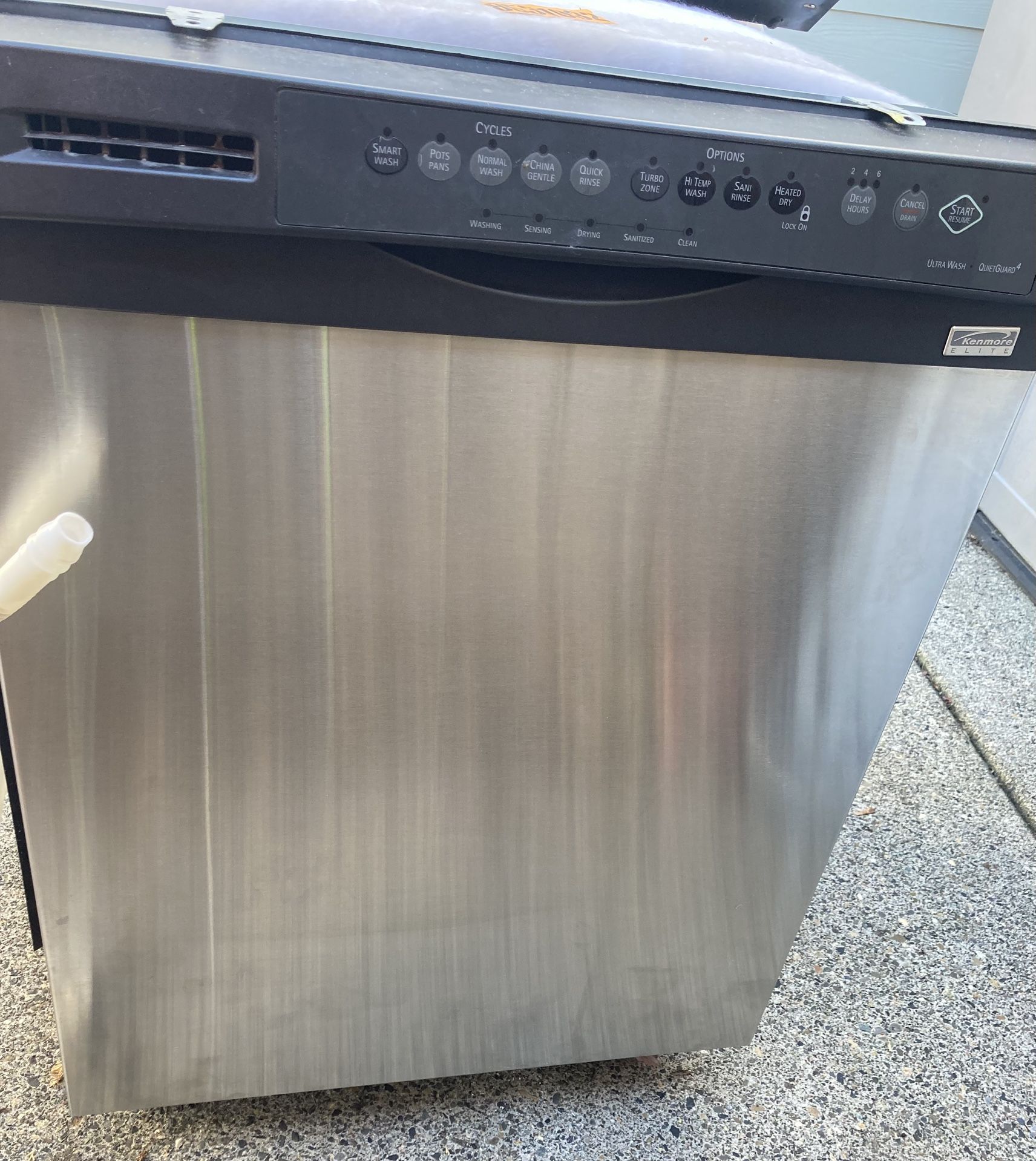 Free Kenmore Elite Dishwasher