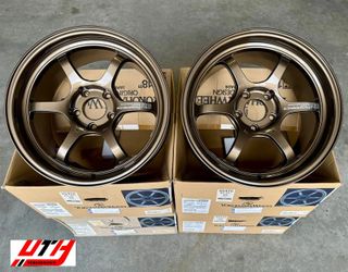 ADVAN RACING R6 FORGED 18x9.5 5x120 45 WHEEL RIM BRONZE FOR CIVIC TYPE R FK8 FL5